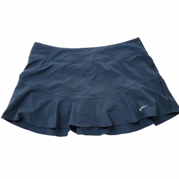 Nike Flouncy Tennis Skirt Navy Size Large